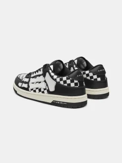AMIRI Sneakers|Sneakers<CHECKERED SKEL-TOP LOW Black White