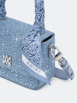 AMIRI Bags|Handbags<CRYSTAL DENIM MICRO MA BAG True Blue