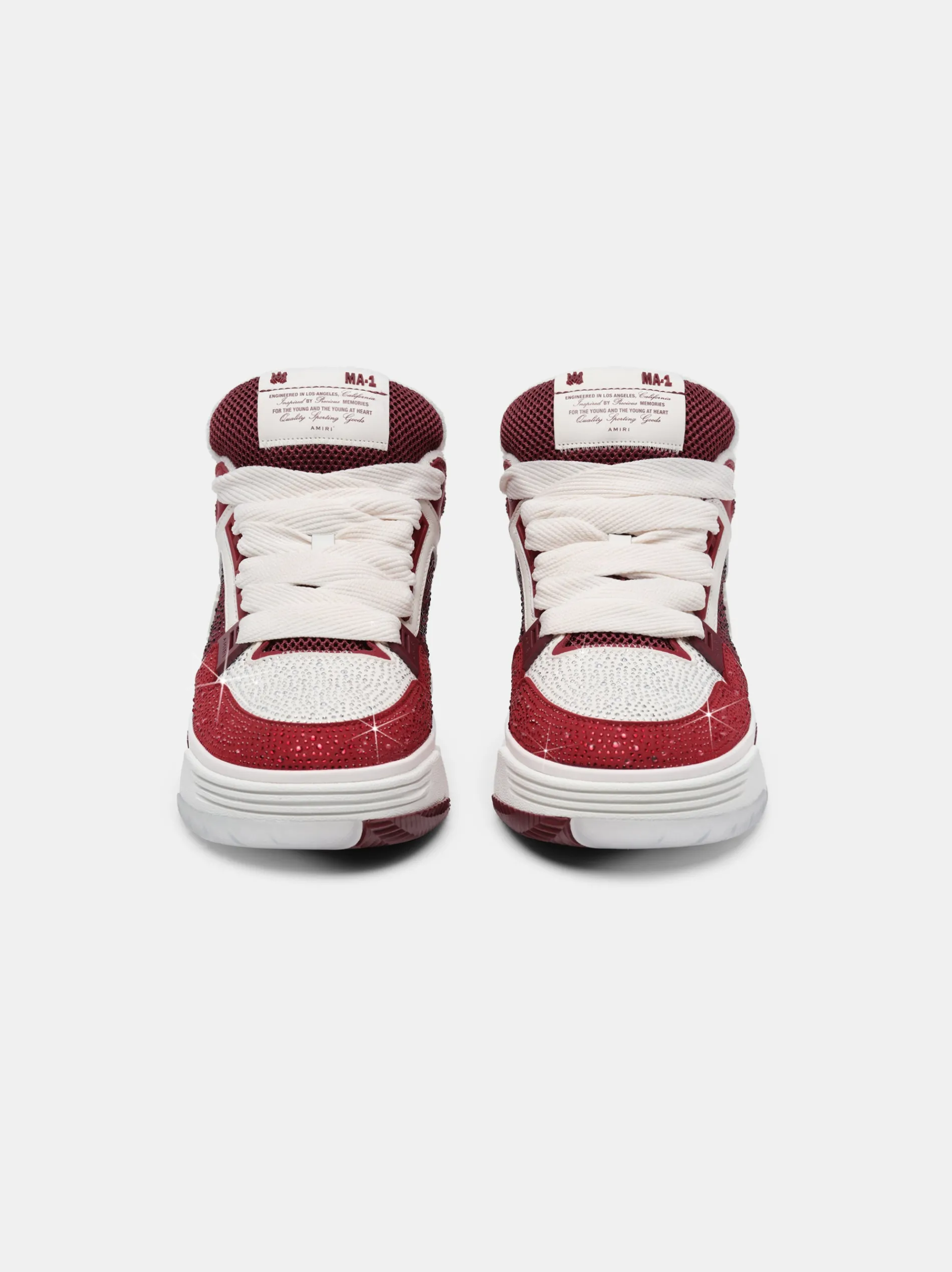 AMIRI Sneakers|Sneakers<CRYSTAL MA-1 Burgundy