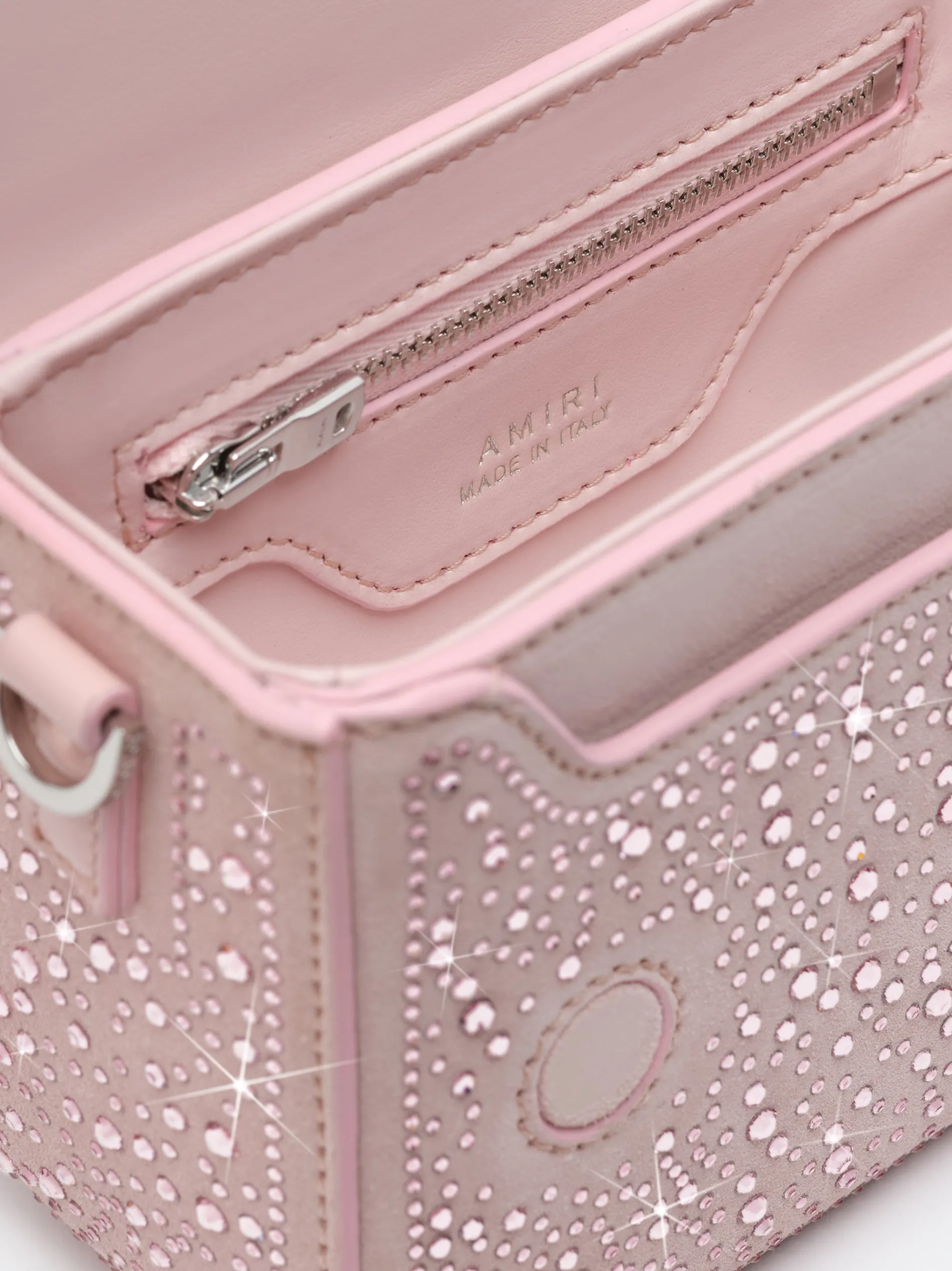 AMIRI Bags|Handbags<CRYSTAL MICRO MA BAG Pink