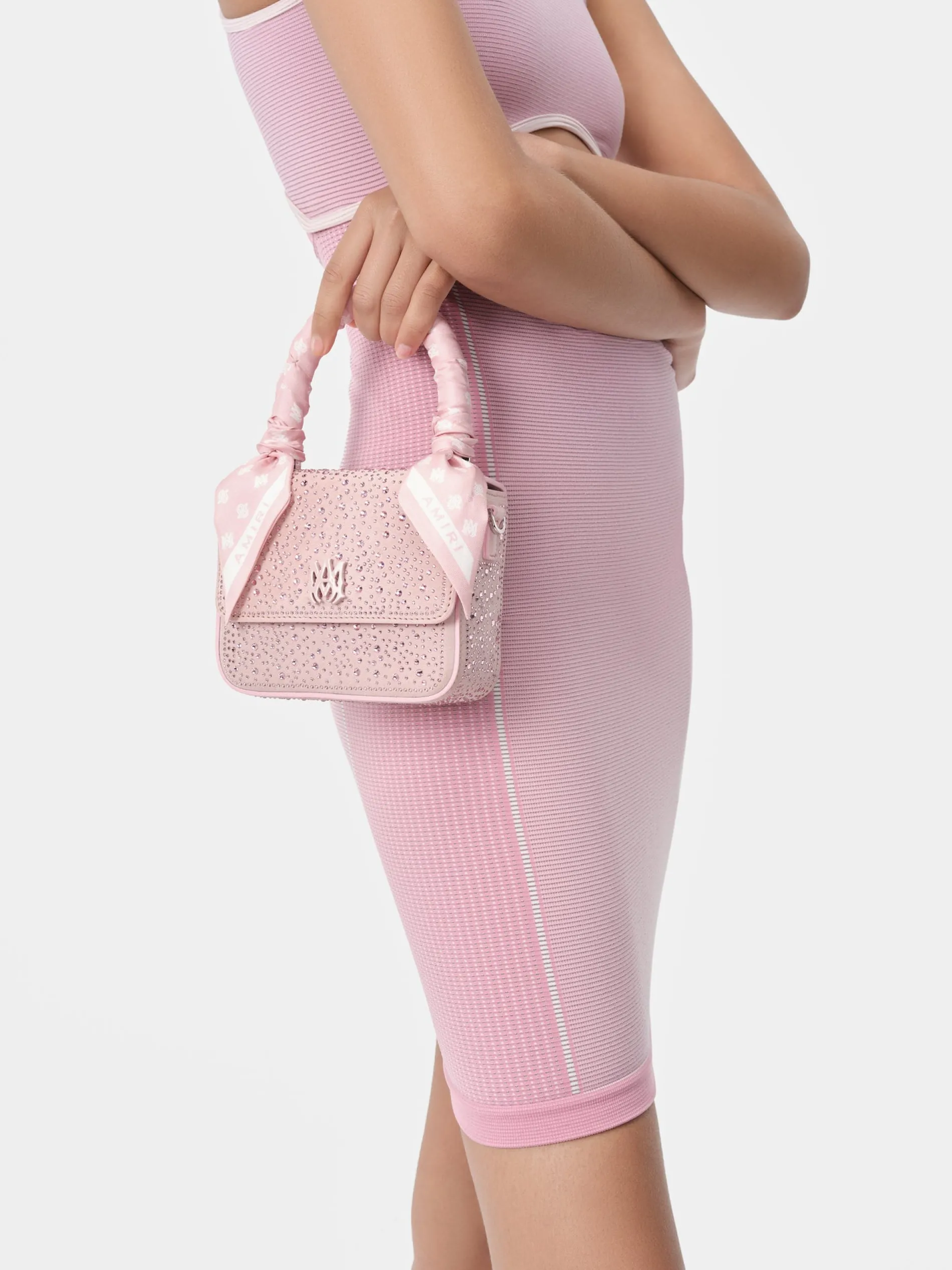AMIRI Bags|Handbags<CRYSTAL MICRO MA BAG Pink