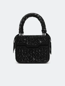 AMIRI Bags|Handbags<CRYSTAL MICRO MA BAG BLACK