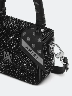 AMIRI Bags|Handbags<CRYSTAL MICRO MA BAG BLACK