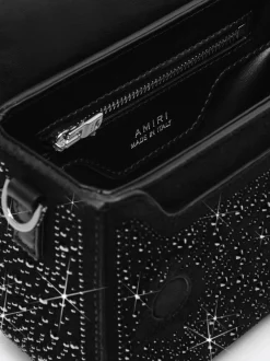 AMIRI Bags|Handbags<CRYSTAL MICRO MA BAG BLACK