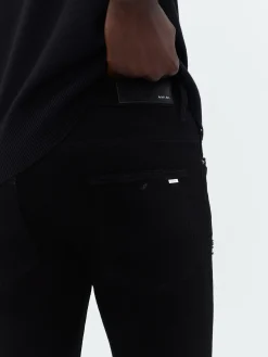 AMIRI Denim<CRYSTAL MX1 JEAN BLACK OD