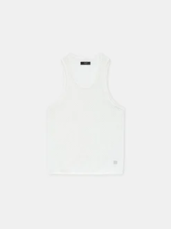 AMIRI Knitwear|Tees<CRYSTAL TANK TOP White