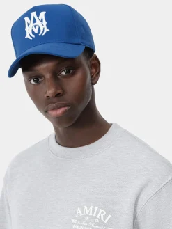 AMIRI Hats|Hats<FULL CANVAS MA HAT Blue