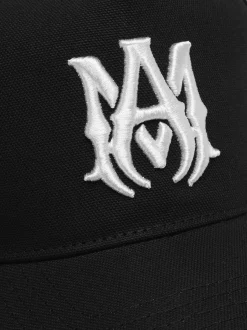 AMIRI Hats|Hats<FULL CANVAS MA HAT BLACK