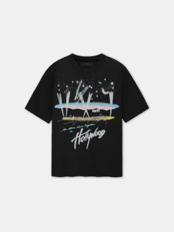 AMIRI Tees<HOLLYWOOD LIGHTS TEE BLACK
