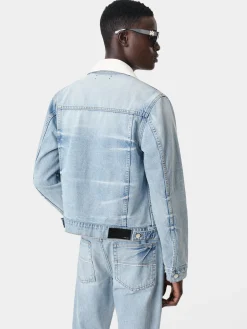AMIRI Denim<JAPANESE SELVEDGE TRUCKER PERFECT INDIGO