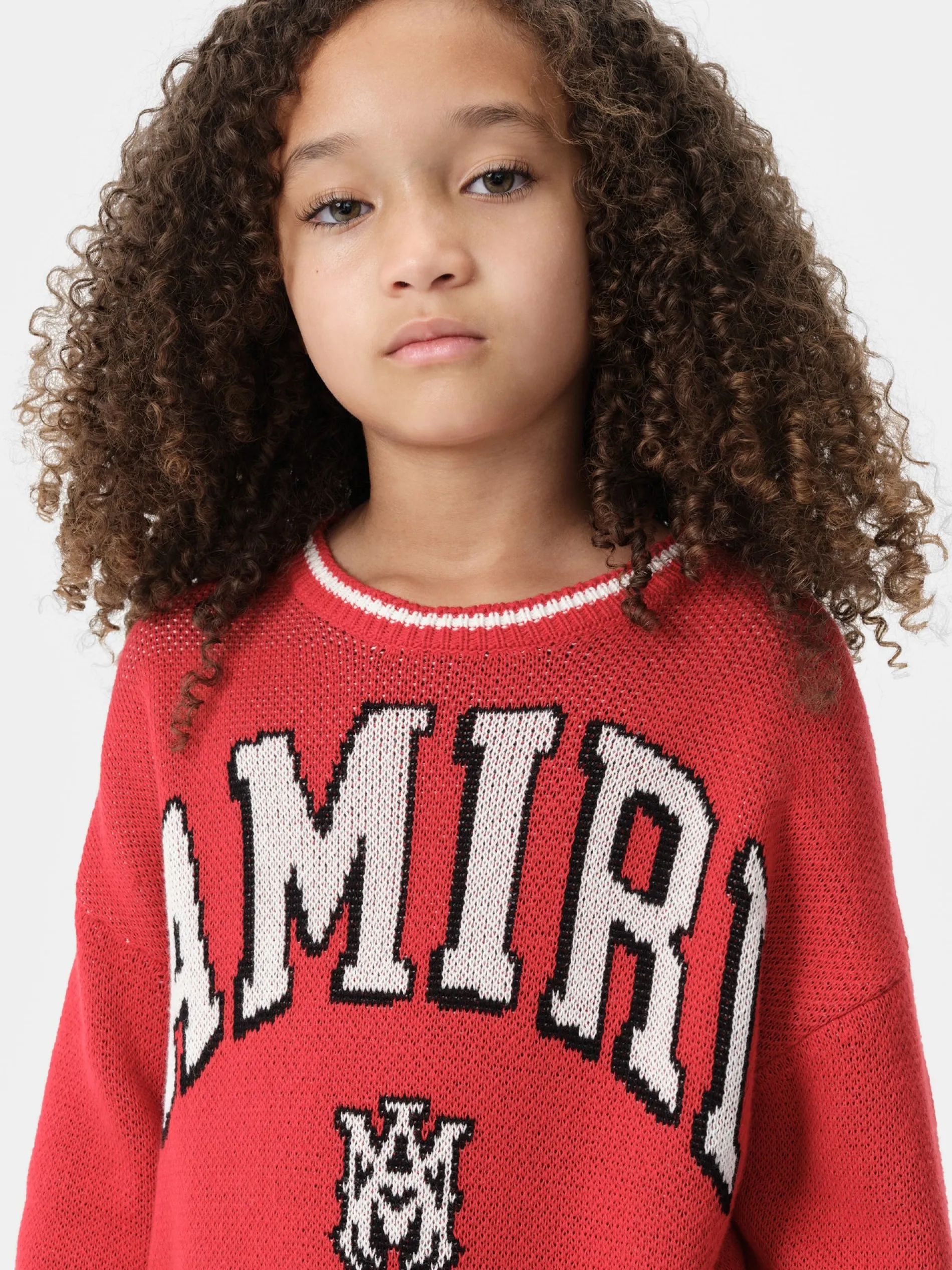 AMIRI Knitwear|Tees<KIDS' 22 STRIPE CREW Red