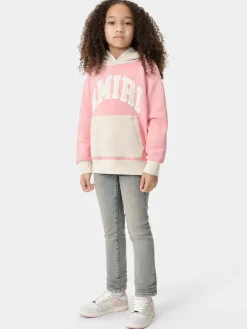 AMIRI Sweatshirts<KIDS' COLLEGIATE HOODIE Flamingo Pink