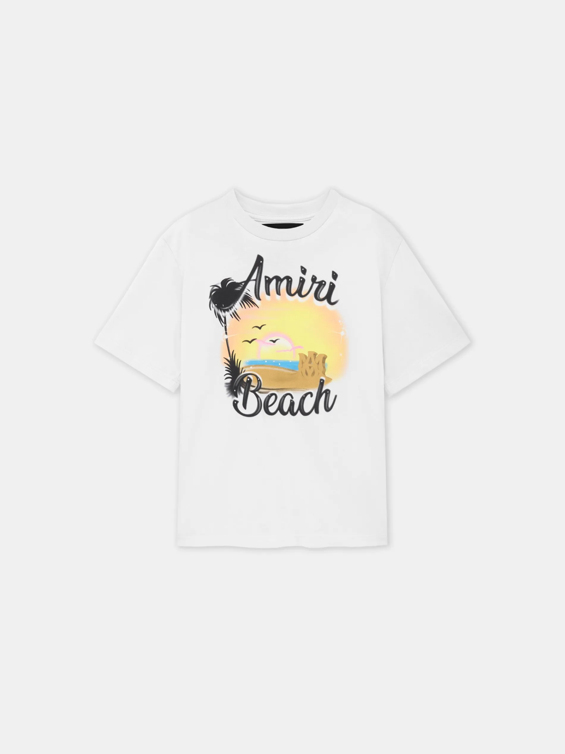AMIRI Tees<KIDS' MA SANDCASTLE TEE White
