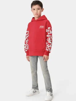 AMIRI Denim<KIDS' STACK JEAN Antique Indigo
