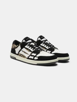 AMIRI Sneakers|Sneakers<LEOPARD SKEL-TOP LOW BLACK