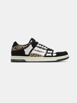 AMIRI Sneakers|Sneakers<LEOPARD SKEL-TOP LOW BLACK