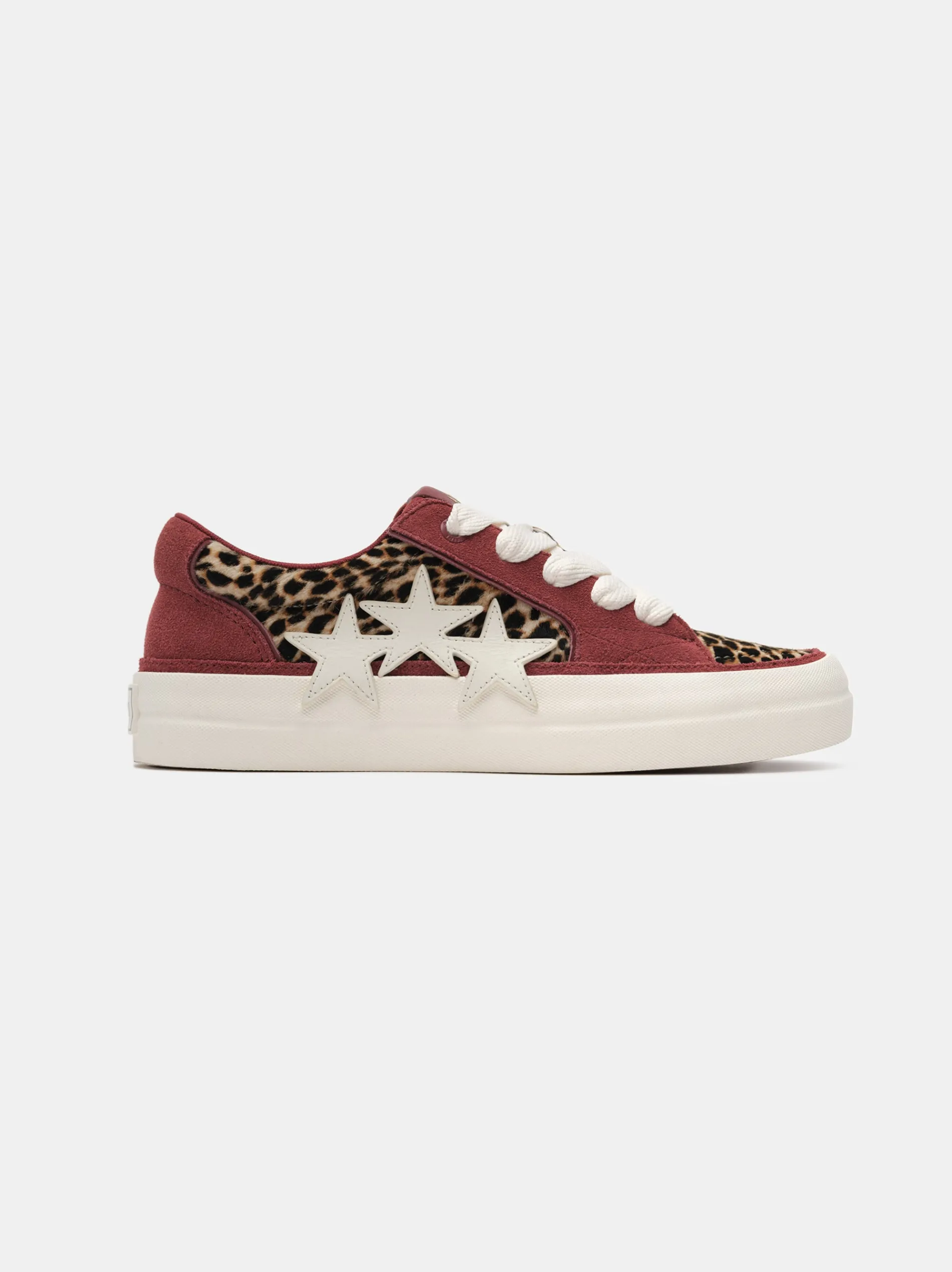 AMIRI Sneakers|Sneakers<LEOPARD SUNSET SKATE LOW Burgundy