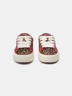 AMIRI Sneakers|Sneakers<LEOPARD SUNSET SKATE LOW Burgundy