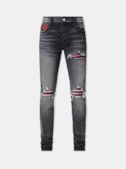 AMIRI Denim<LUREX MX1 JEAN Rain Grey