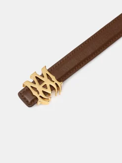 AMIRI Belts|Small Leather Goods<MA 2 CM BELT Brown
