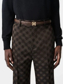 AMIRI Belts|Small Leather Goods<MA 2 CM BELT Brown