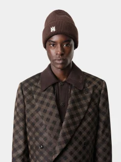 AMIRI Hats|Hats<MA BEANIE DARK BROWN
