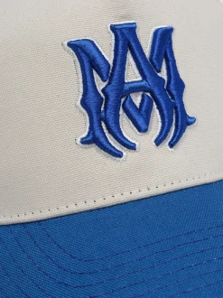 AMIRI Hats|Hats<MA CANVAS HAT Alabaster Blue