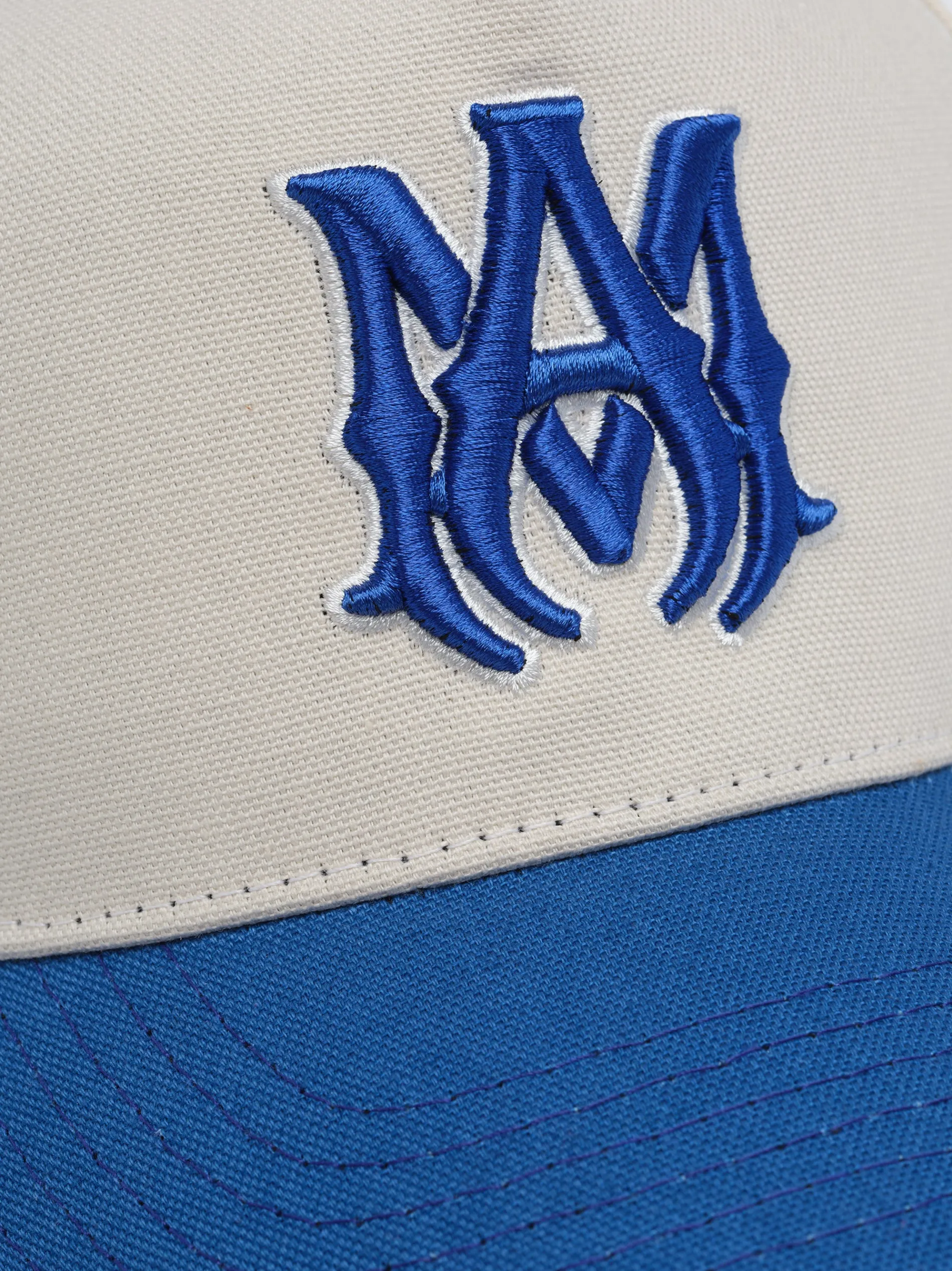 AMIRI Hats|Hats<MA CANVAS HAT Alabaster Blue