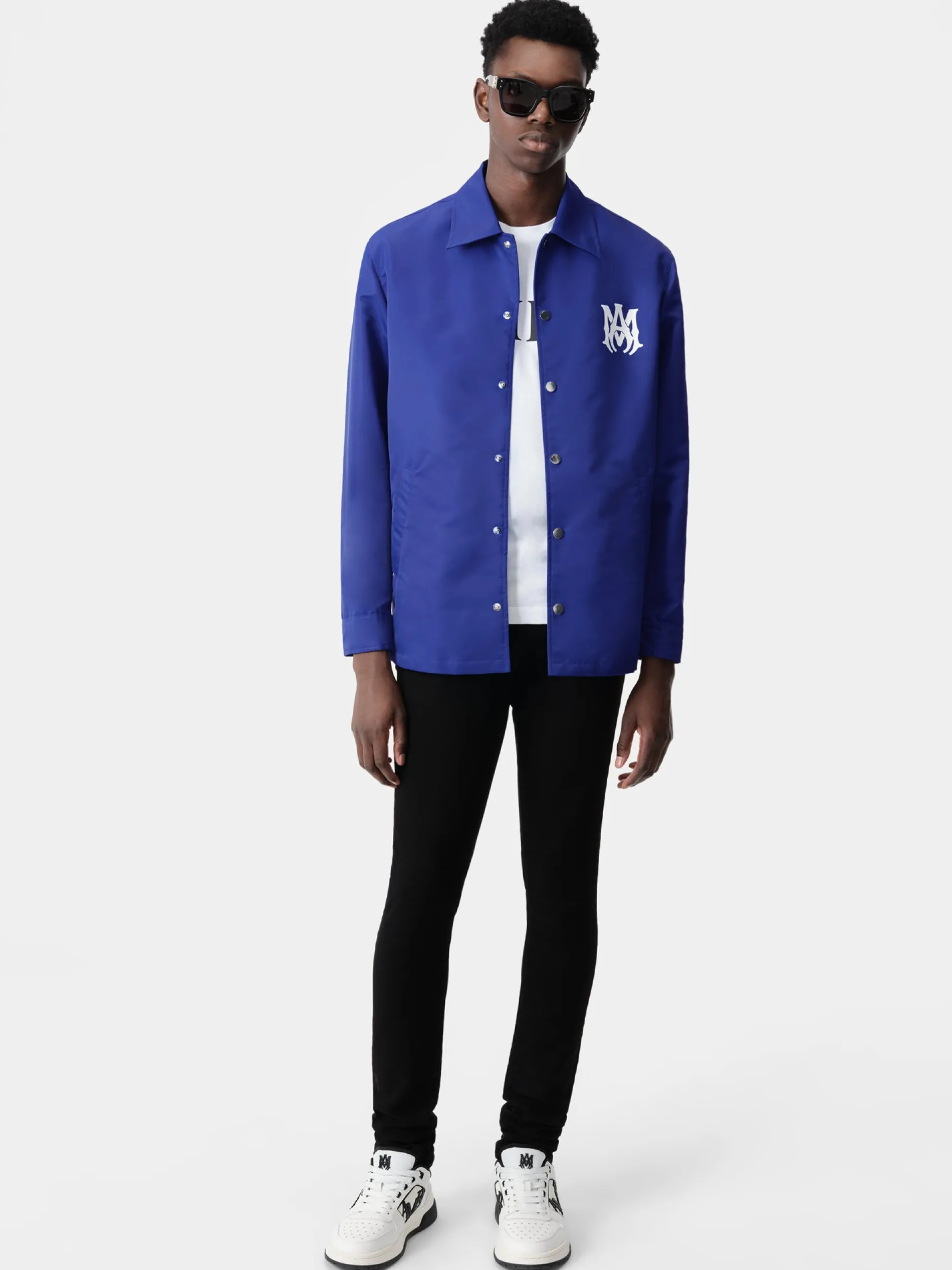 AMIRI Outerwear<MA COACH JACKET Blue