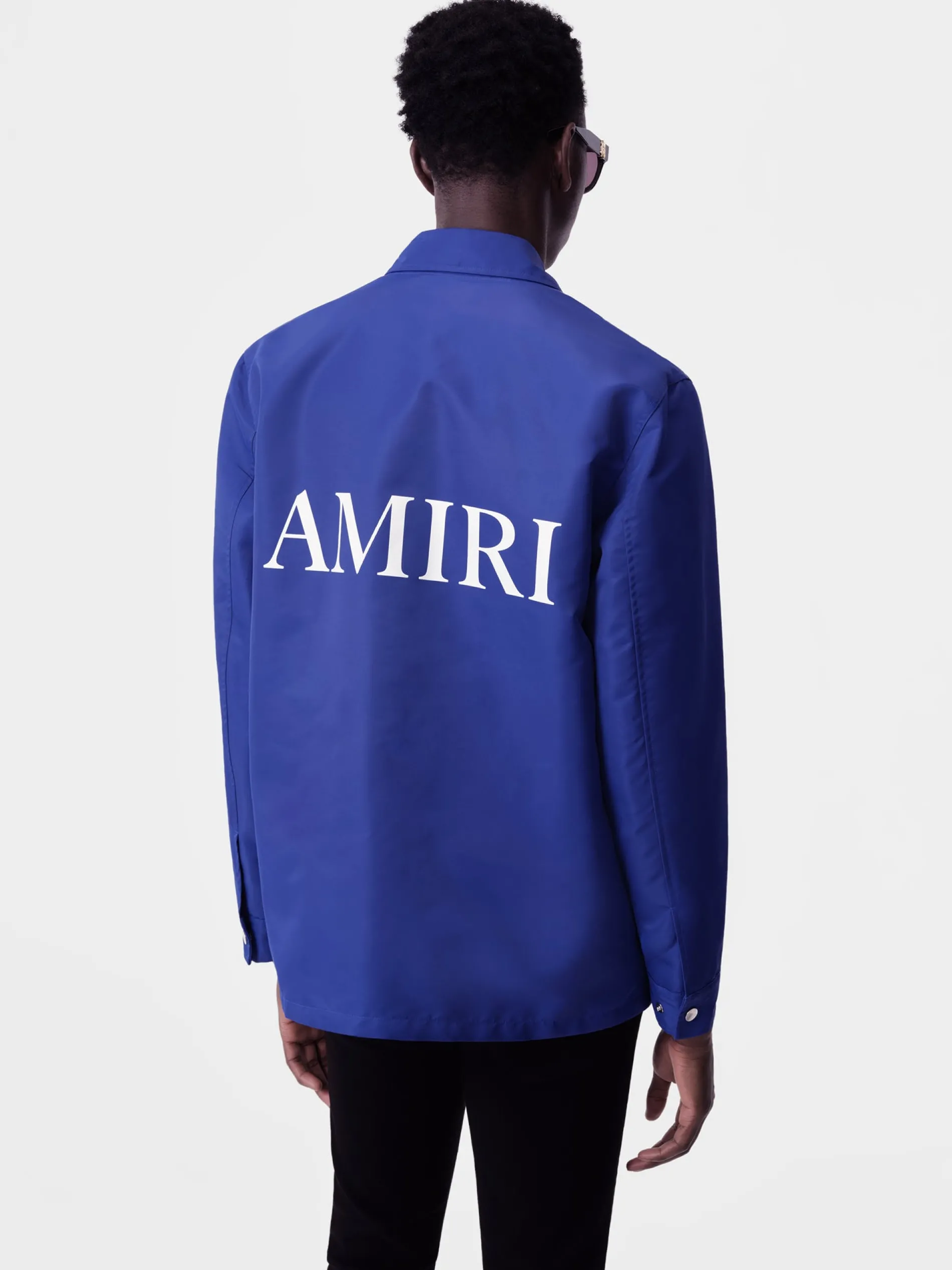 AMIRI Outerwear<MA COACH JACKET Blue