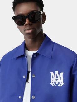 AMIRI Outerwear<MA COACH JACKET Blue