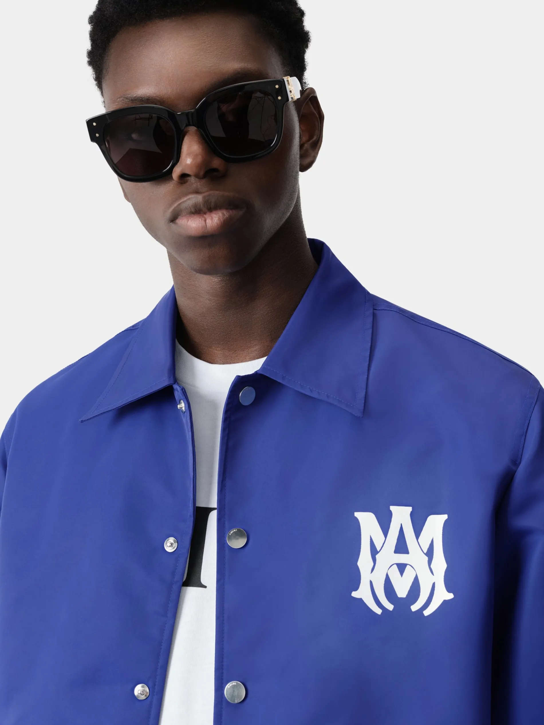 AMIRI Outerwear<MA COACH JACKET Blue