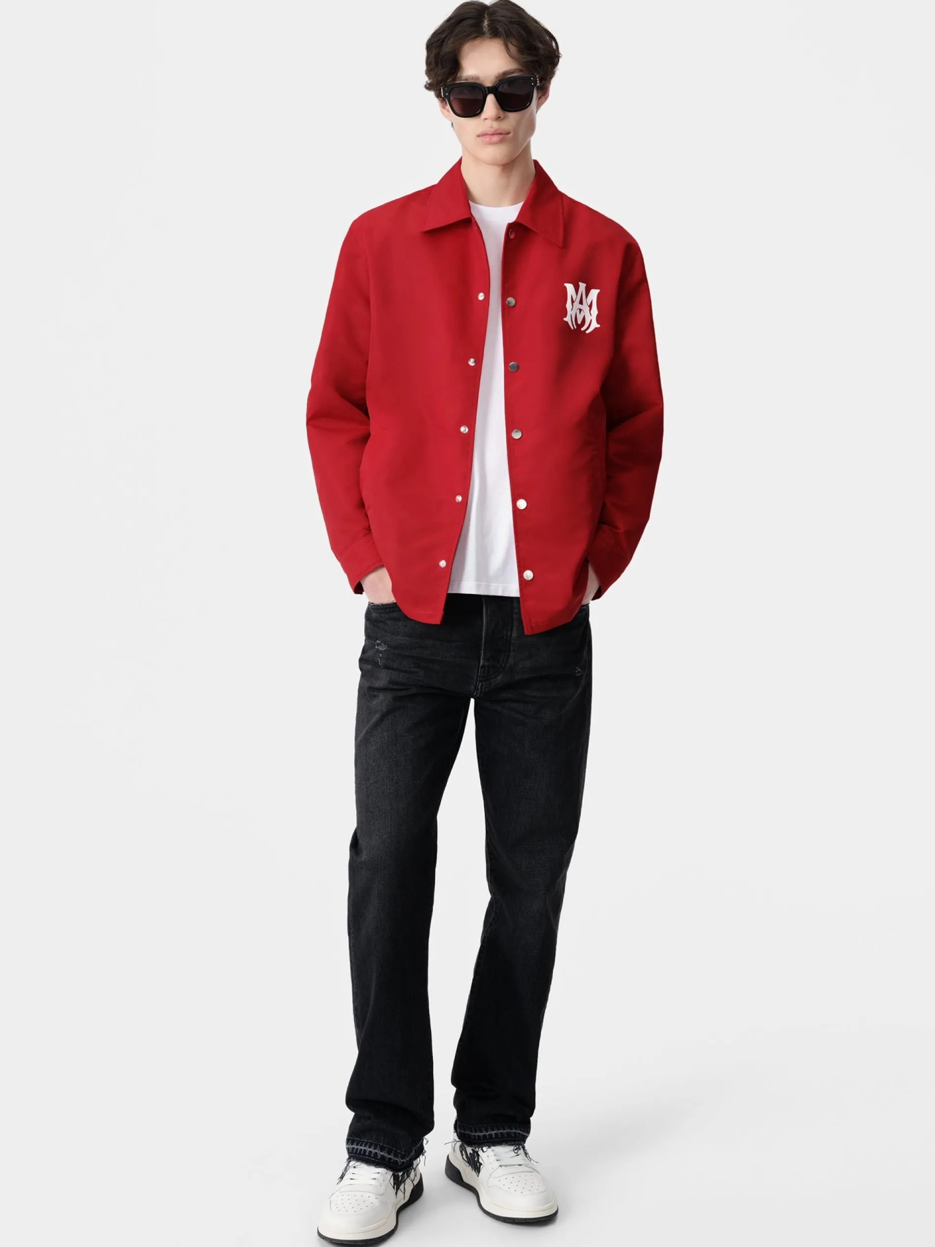 AMIRI Outerwear<MA COACH JACKET Red