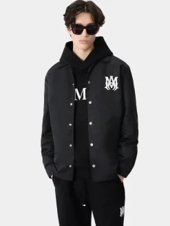 AMIRI Outerwear<MA COACH JACKET BLACK