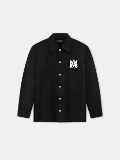 AMIRI Outerwear<MA COACH JACKET BLACK