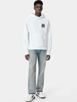 AMIRI Sweatshirts<MA CORE LOGO HOODIE White