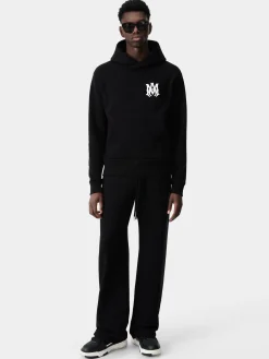 AMIRI Sweatshirts<MA CORE LOGO HOODIE BLACK