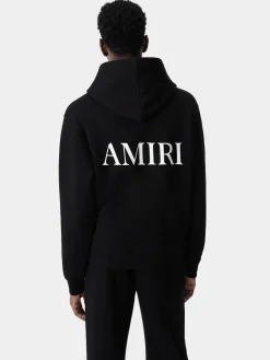 AMIRI Sweatshirts<MA CORE LOGO HOODIE BLACK