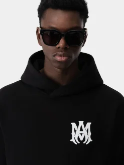 AMIRI Sweatshirts<MA CORE LOGO HOODIE BLACK