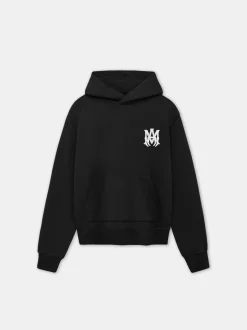 AMIRI Sweatshirts<MA CORE LOGO HOODIE BLACK