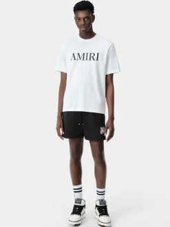 AMIRI Swimwear<MA CORE LOGO SWIM TRUNK BLACK