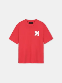 AMIRI Tees<MA CORE LOGO TEE Red
