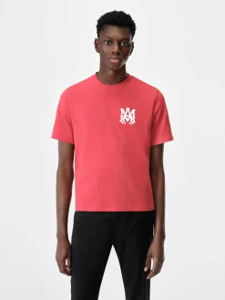AMIRI Tees<MA CORE LOGO TEE Red