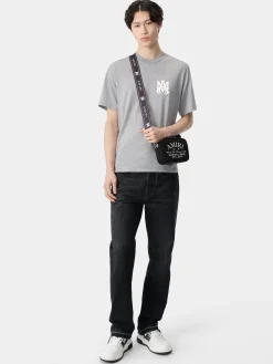 AMIRI Tees<MA CORE LOGO TEE Grey