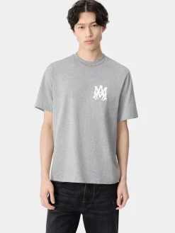 AMIRI Tees<MA CORE LOGO TEE Grey