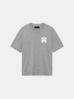 AMIRI Tees<MA CORE LOGO TEE Grey