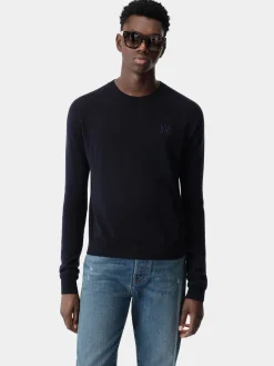 AMIRI Knitwear<MA CREW NAVY