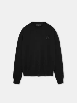 AMIRI Knitwear<MA CREW BLACK