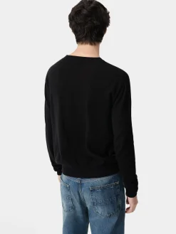 AMIRI Knitwear<MA CREW BLACK