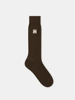 AMIRI Socks|Socks<MA DRESS SOCK Brown